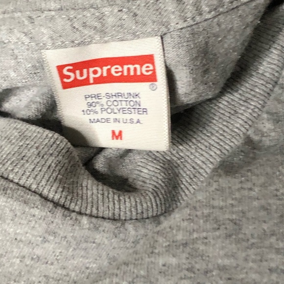 Supreme Gray Ladybug Mens Medium T-Shirt Top - Picture 4 of 5